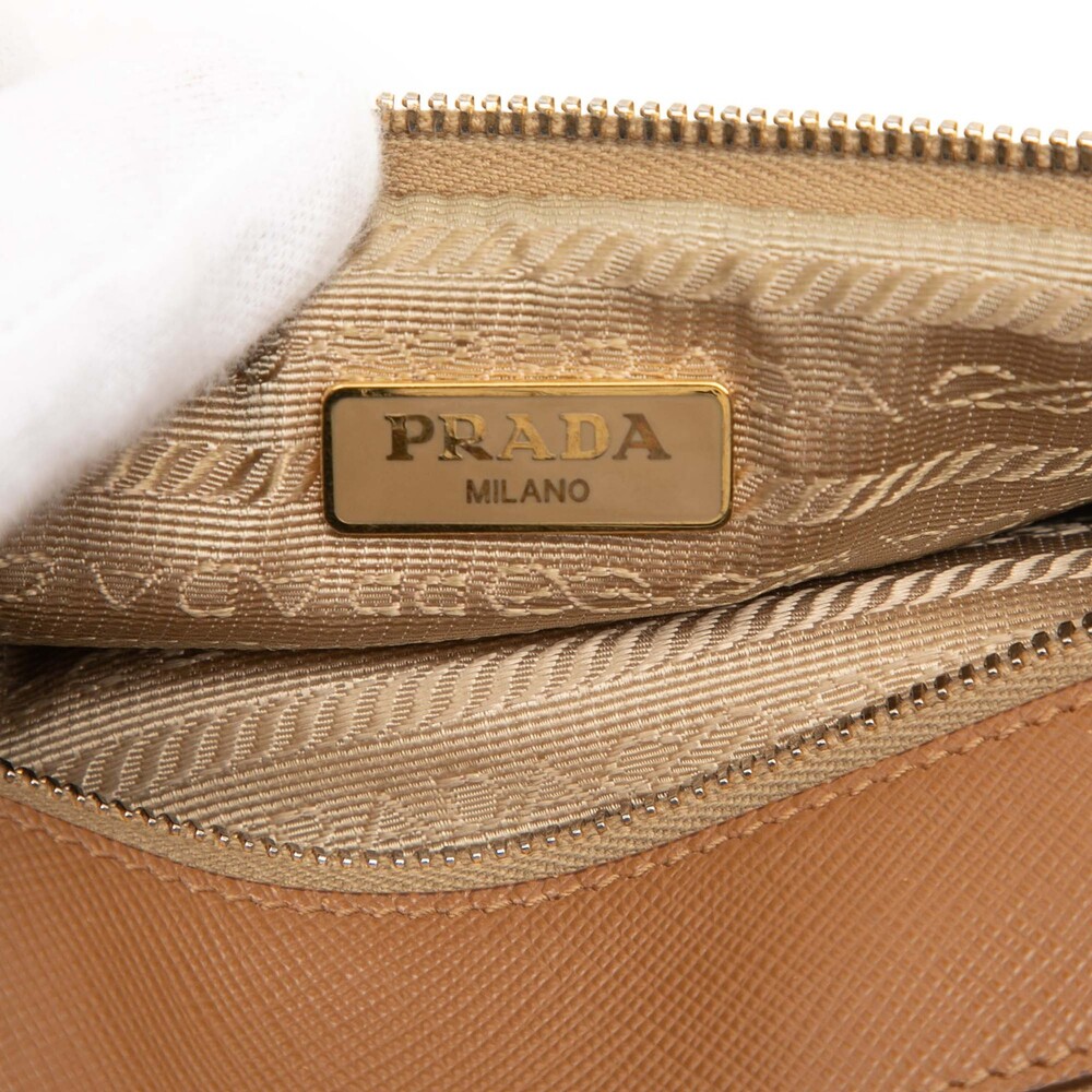 Prada Mini Saffiano Double Zip #271038P65B - Picture 5 of 8